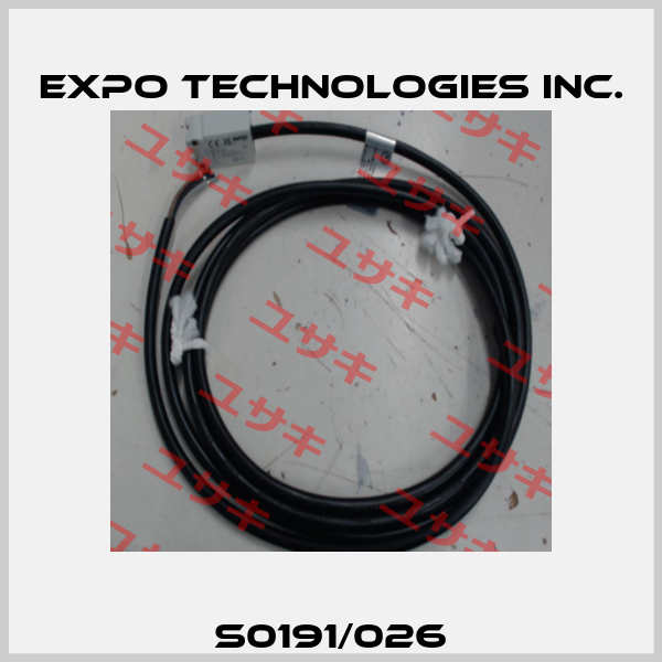 S0191/026 EXPO TECHNOLOGIES INC.
