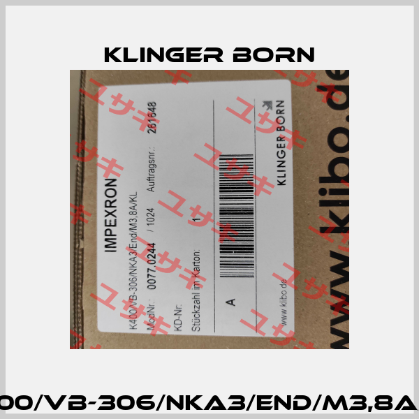 K400/VB-306/NKA3/End/M3,8A/KL Klinger Born