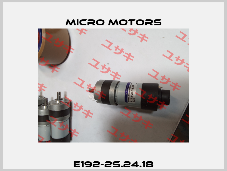 E192-2S.24.18 Micro Motors