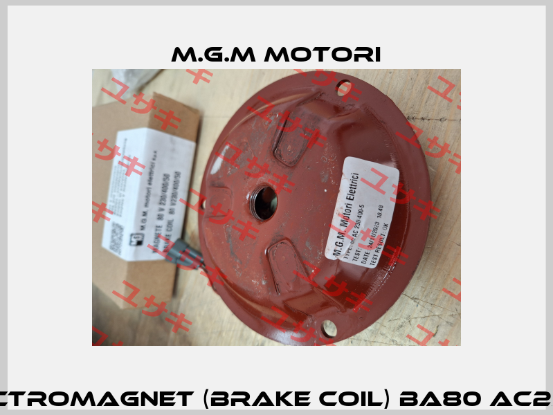 Fixed electromagnet (brake coil) BA80 AC230/400/50 M.G.M MOTORI