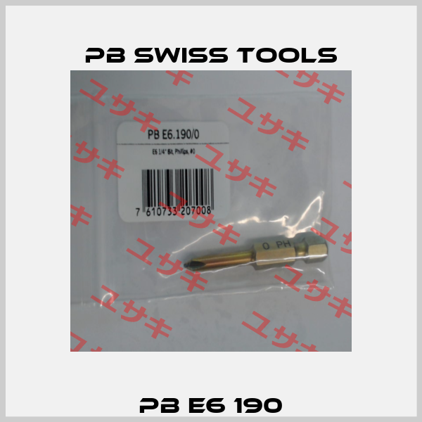 PB E6 190 PB Swiss Tools
