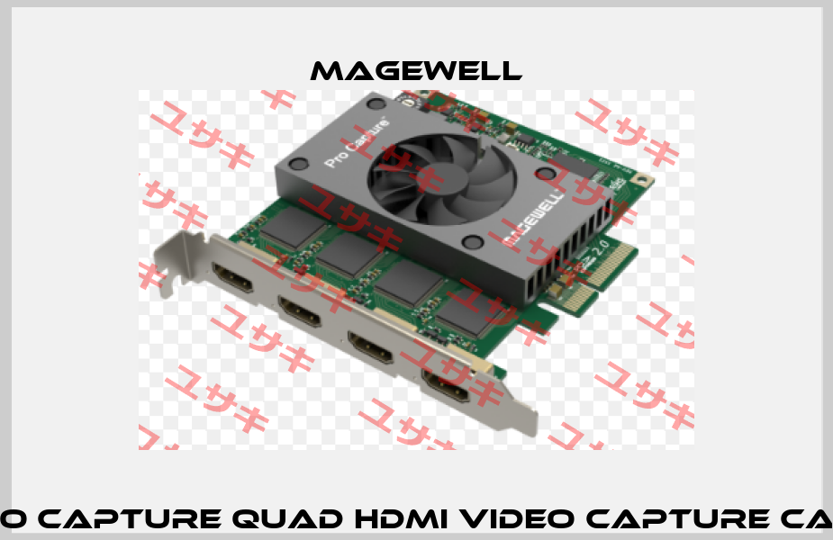 Pro Capture Quad HDMI Video Capture Card Magewell