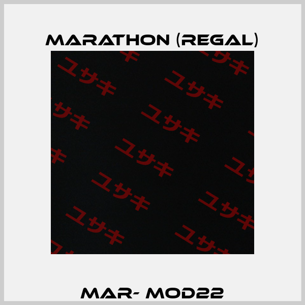 MAR- MOD22 Marathon (Regal)