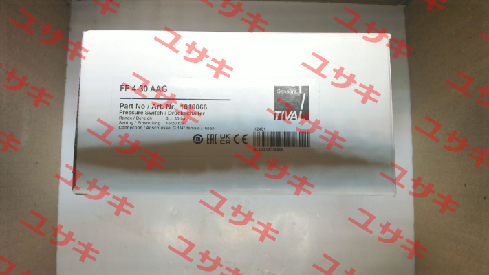 Art.No. 1010 066, Type: FF 4-30 AAG Tival-Sensors