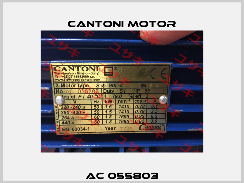 AC 055803 Cantoni Motor