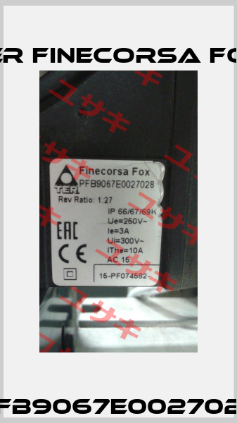 PFB9067E0027028 TER FINECORSA FOX
