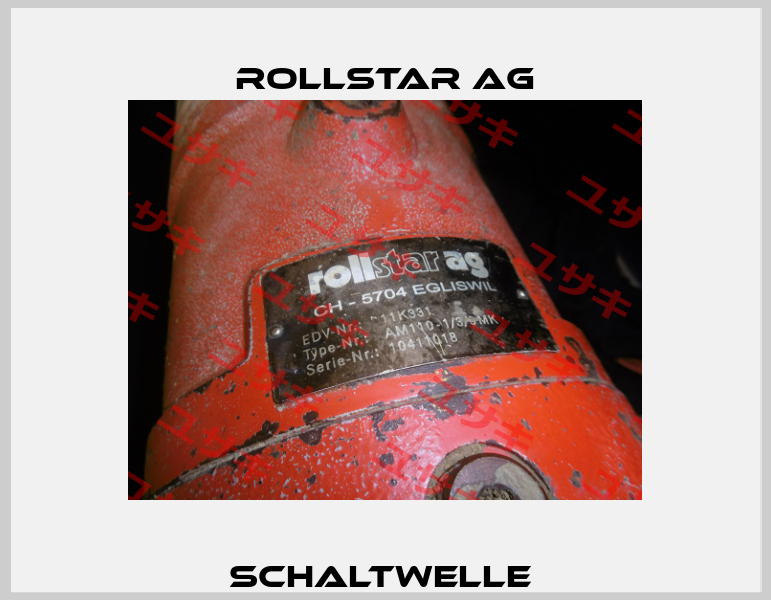 Schaltwelle  Rollstar AG