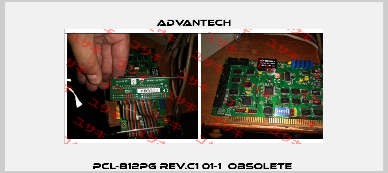 PCL-812PG Rev.c1 01-1  Obsolete  Advantech