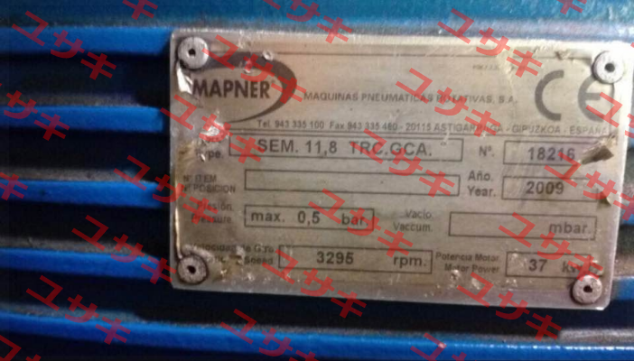 TYPE-SEM.11,8TRC.GCA MAPNER