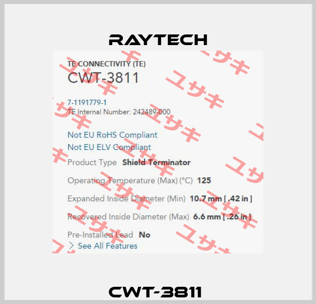 CWT-3811  Raytech