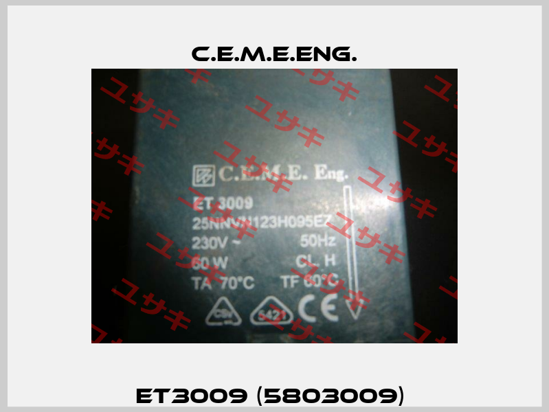 ET3009 (5803009)  C.E.M.E.Eng.