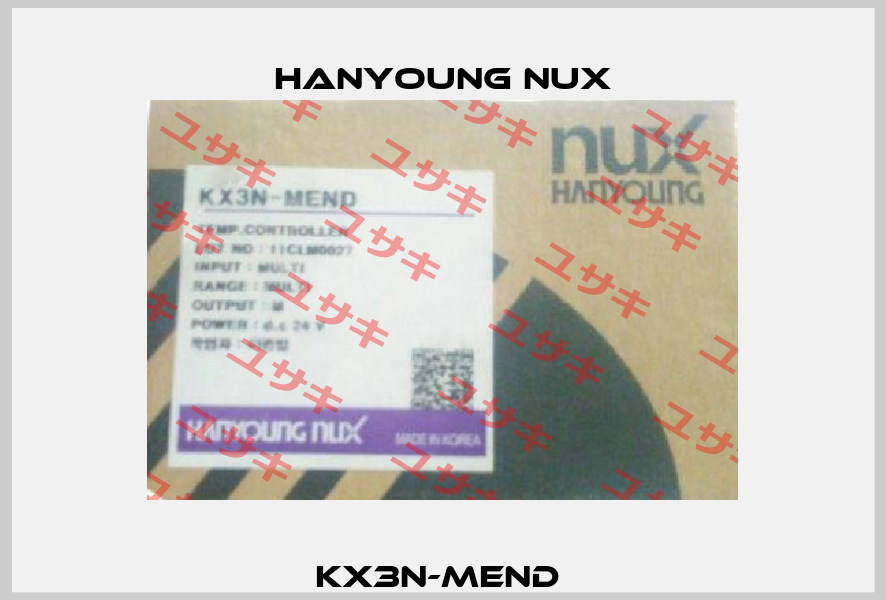 KX3N-MEND  HanYoung NUX