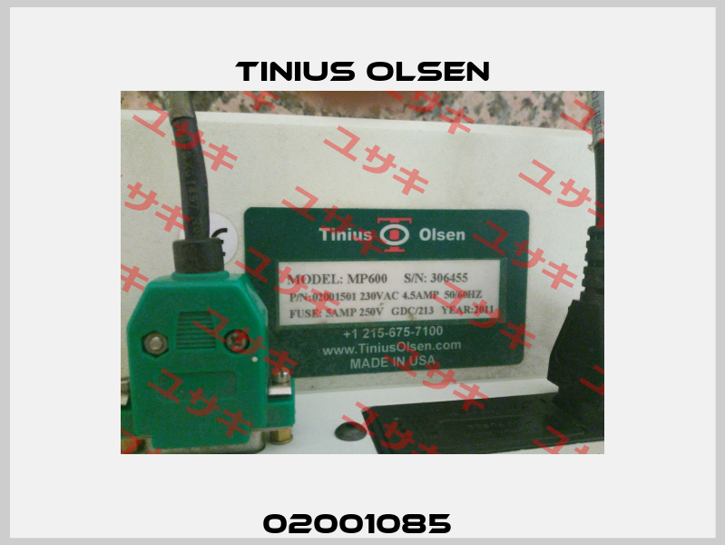 02001085  TINIUS OLSEN
