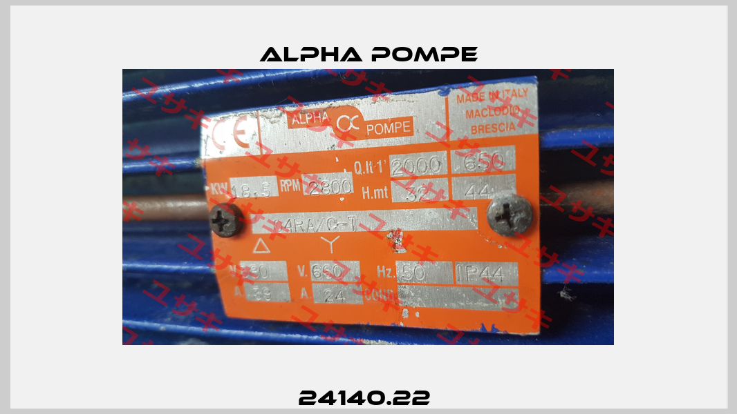 24140.22  Alpha Pompe
