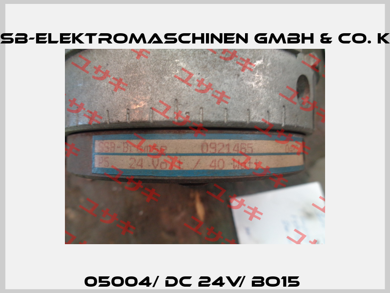 05004/ DC 24V/ Bo15  SSB-Elektromaschinen GmbH & Co. KG