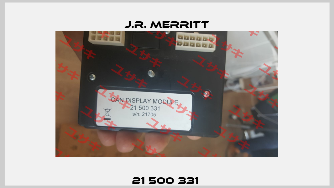 21 500 331  J.R. Merritt