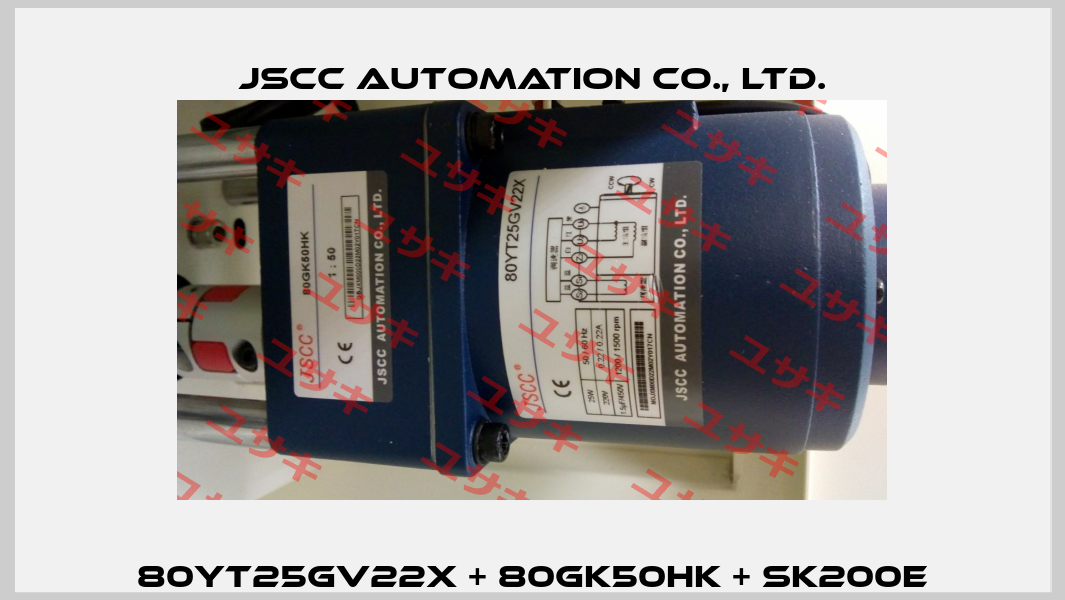 80YT25GV22X + 80GK50HK + SK200E JSCC AUTOMATION CO., LTD.