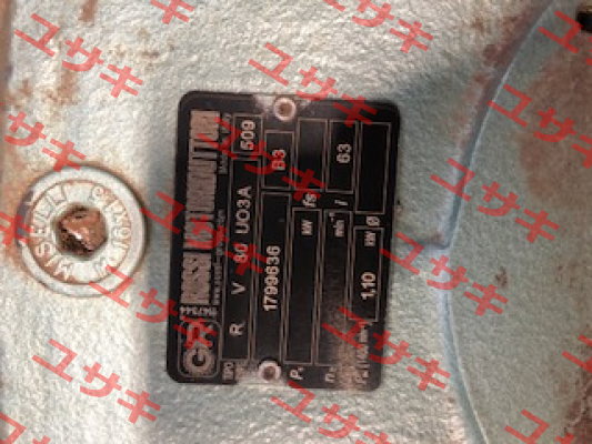 R V 80 UO3A / 1799636 obsolete, replaced by R V 80 UO3A 63  Rossi