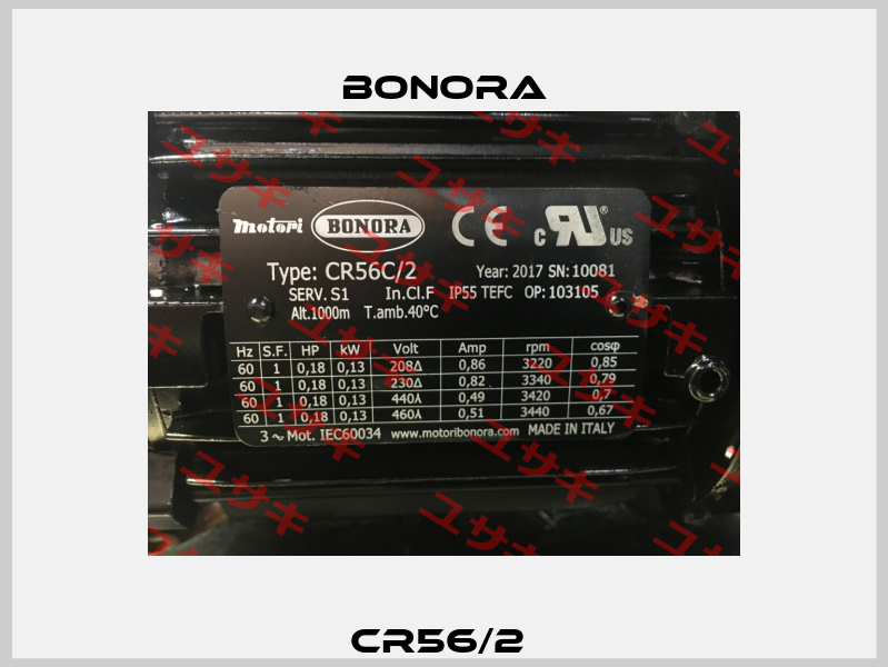 CR56/2  Bonora
