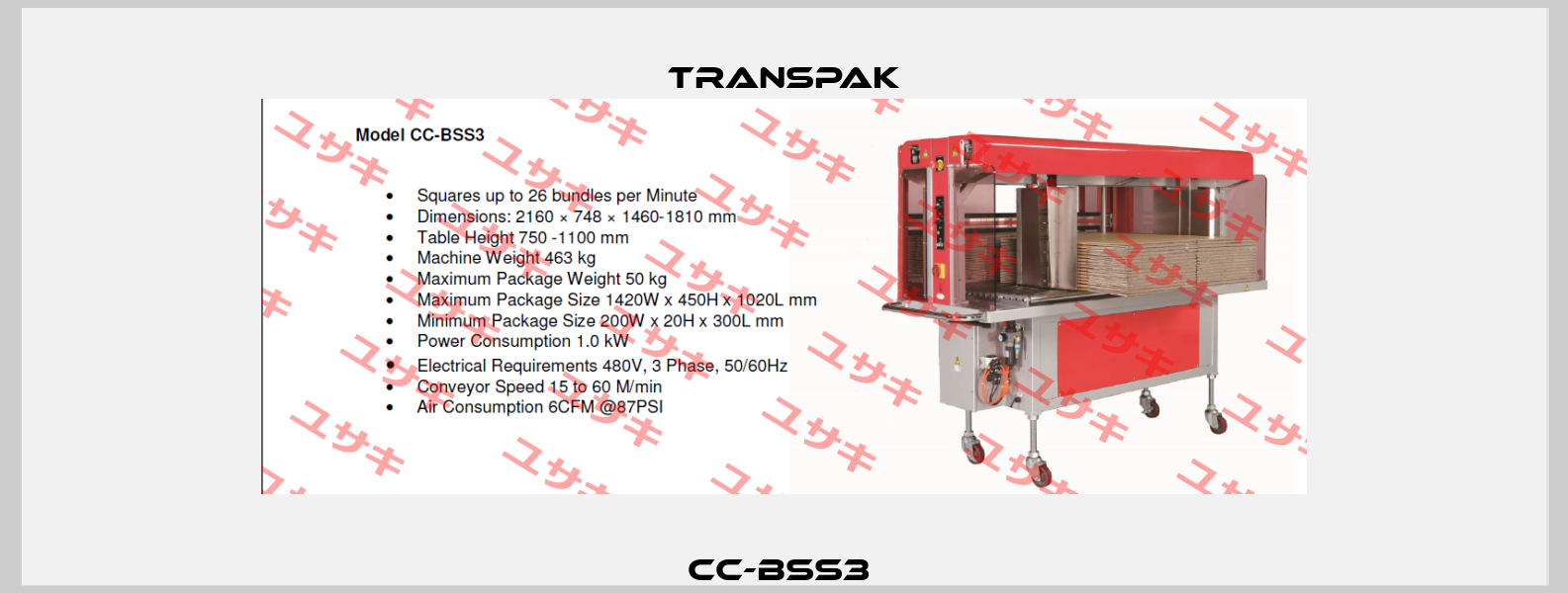 CC-BSS3  TRANSPAK