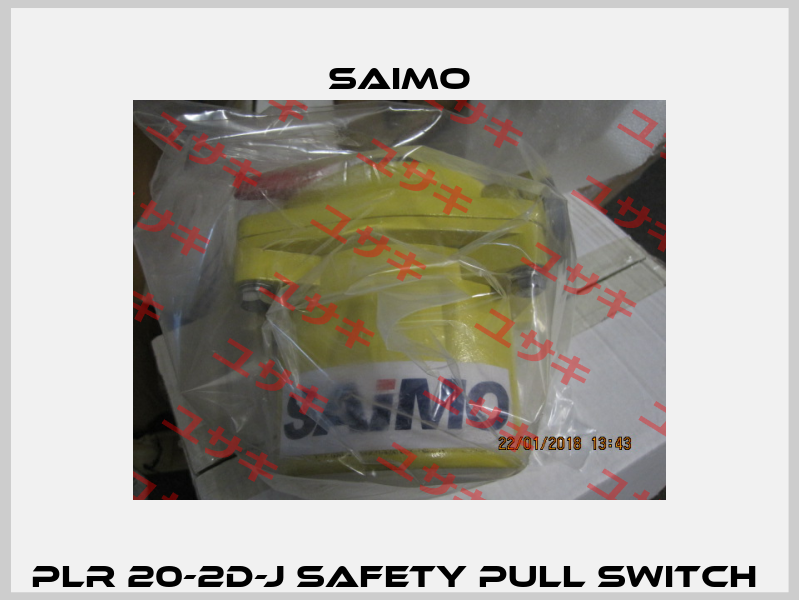 PLR 20-2D-J Safety Pull Switch  Saimo
