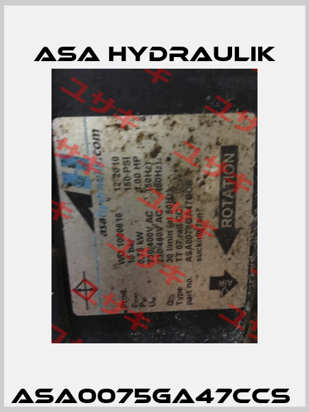 ASA0075GA47CCS  ASA Hydraulik