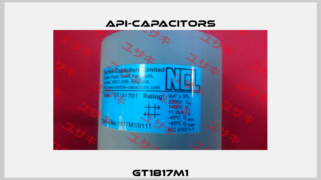 GT1817M1 Api-capacitors