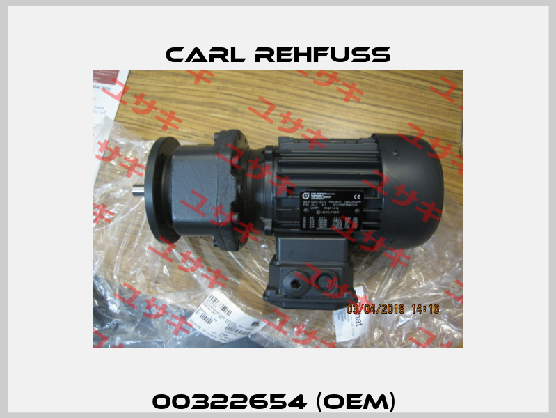00322654 (OEM)  Carl Rehfuss