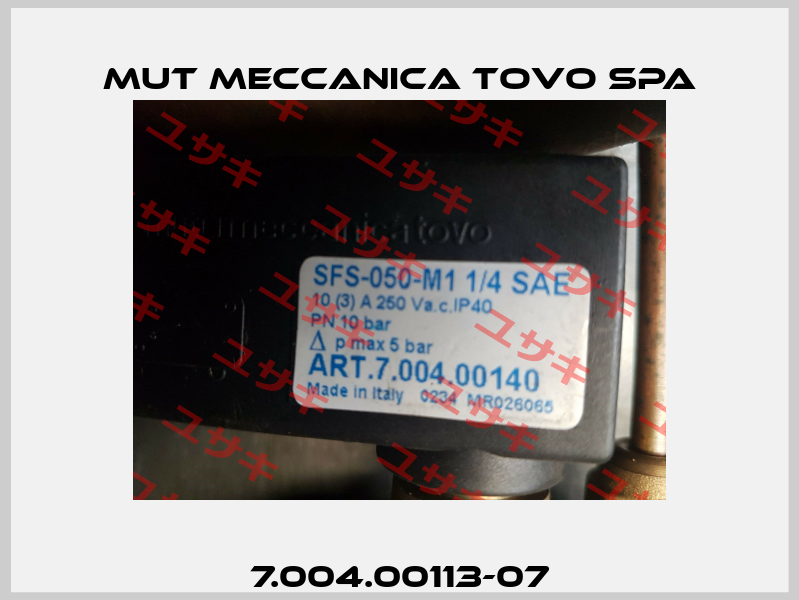 7.004.00113-07 Mut Meccanica Tovo SpA