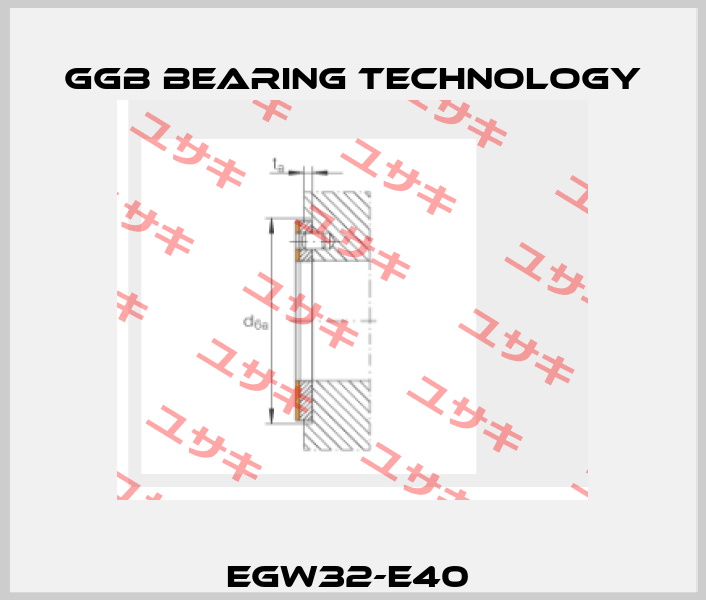 EGW32-E40  GGB Bearing Technology
