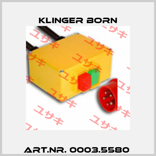Art.Nr. 0003.5580  Klinger Born
