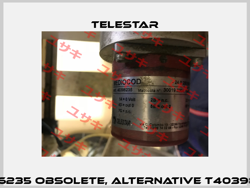40396235 obsolete, alternative T40398869  Telestar