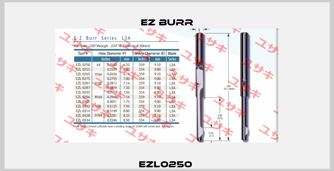EZL0250  Ez Burr