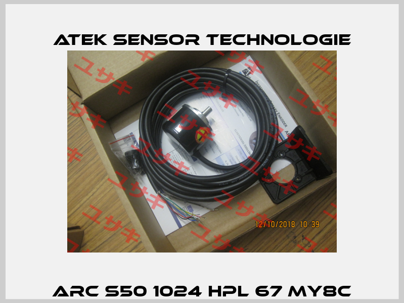 ARC S50 1024 HPL 67 MY8C ATEK SENSOR TECHNOLOGIE