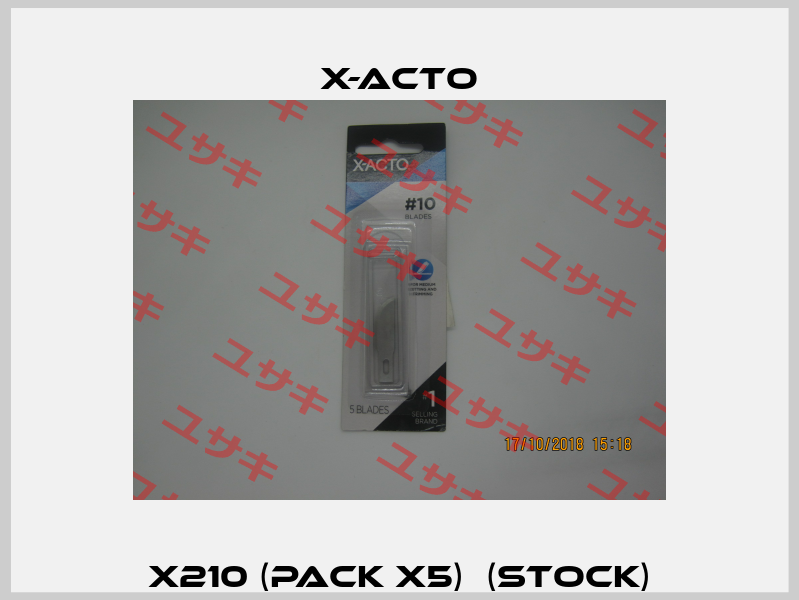 X210 (pack x5)  (stock) X-acto