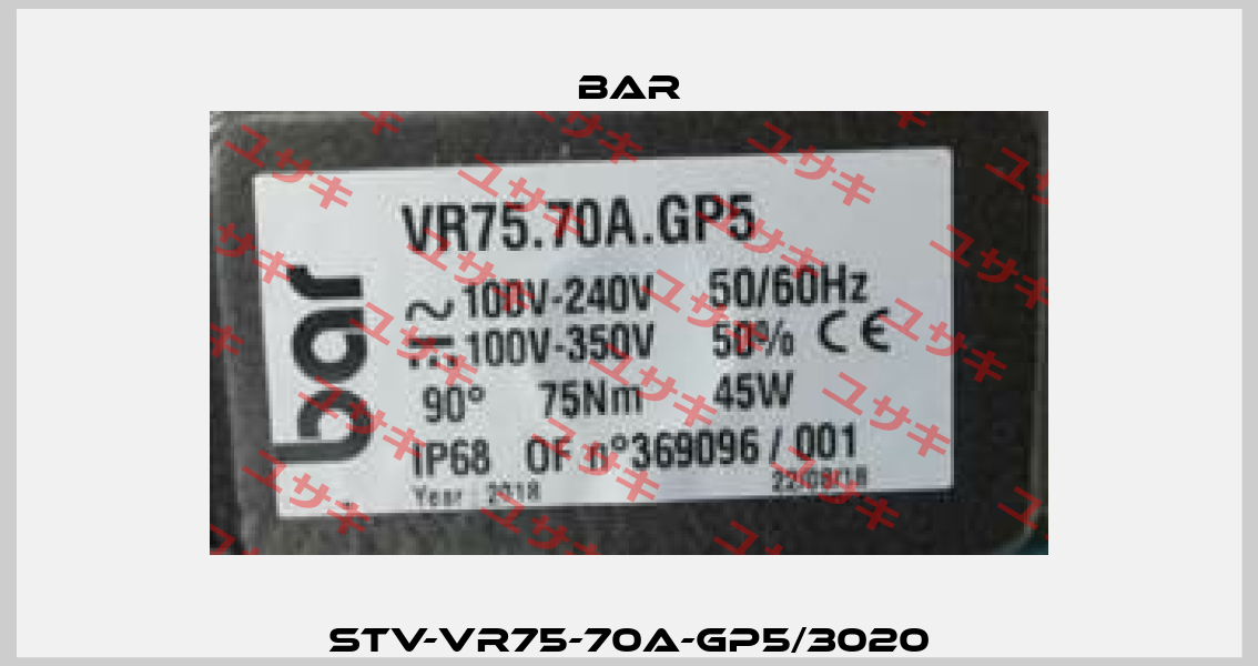 STV-VR75-70A-GP5/3020 bar