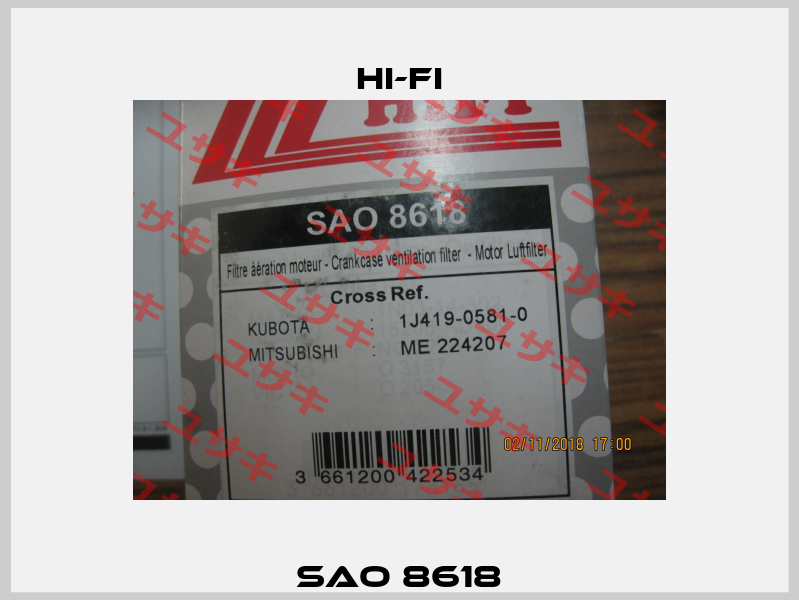SAO 8618 HI-FI