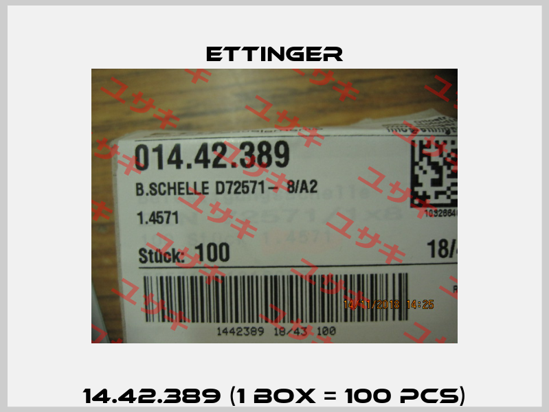 14.42.389 (1 box = 100 pcs) Ettinger
