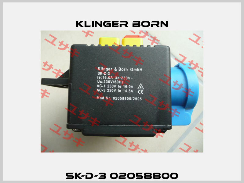 SK-D-3 02058800 Klinger Born
