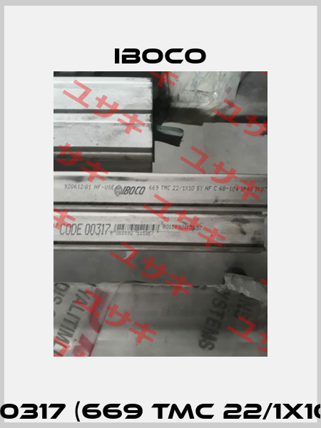 00317 (669 TMC 22/1X10) Iboco