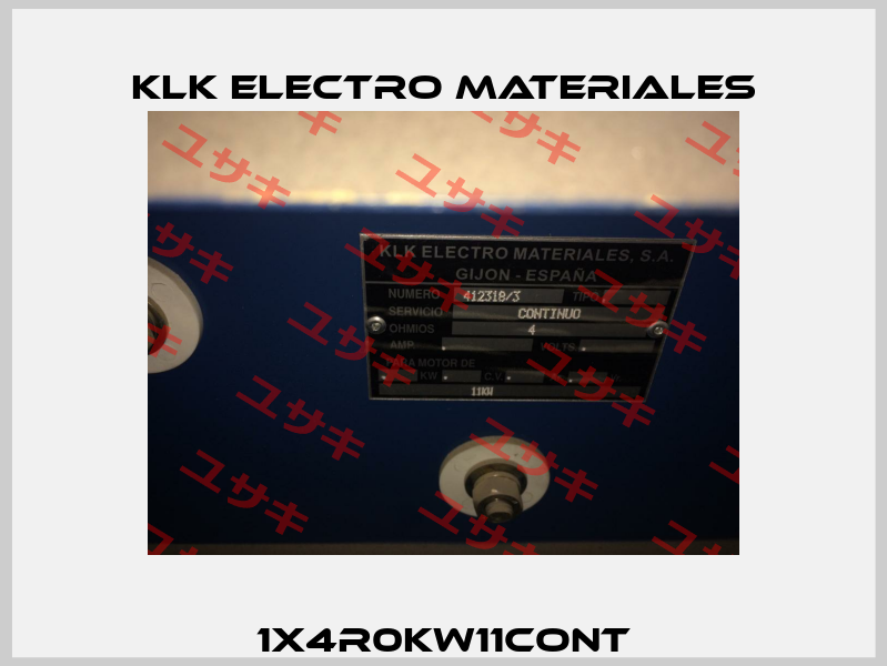 1X4R0KW11CONT KLK ELECTRO MATERIALES