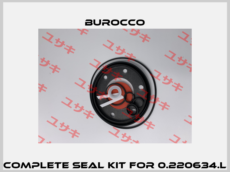 Complete seal kit for 0.220634.L Burocco