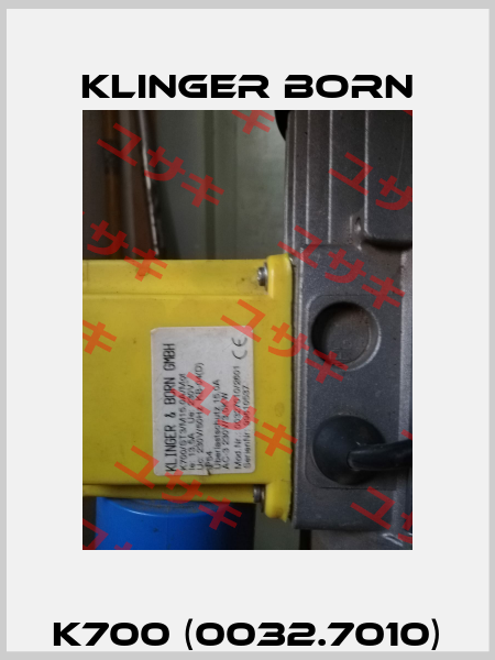 K700 (0032.7010) Klinger Born