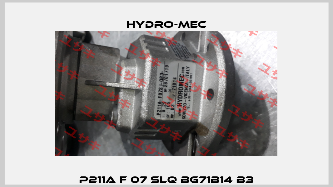 P211A F 07 SlQ BG71B14 B3 Hydro-Mec