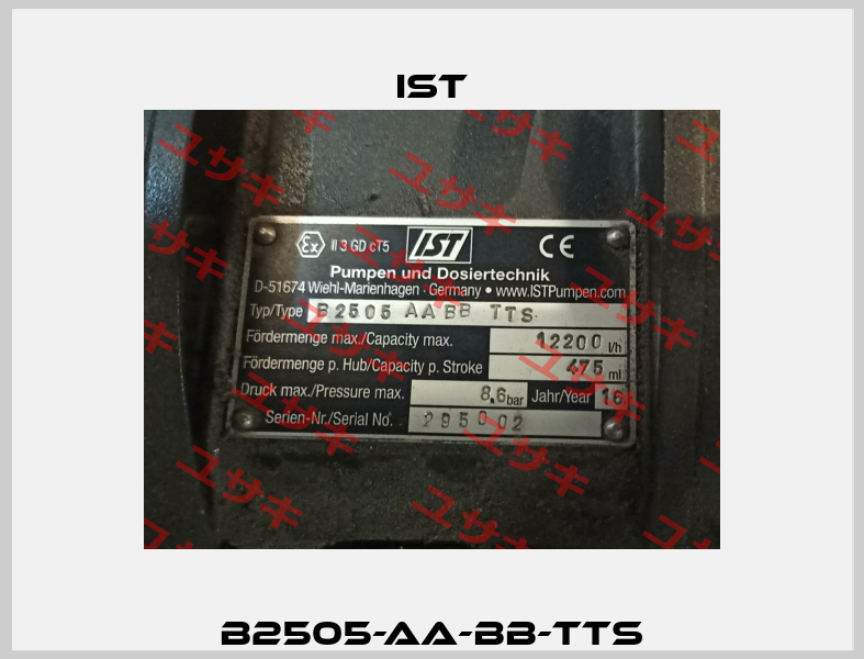 B2505-AA-BB-TTS IST