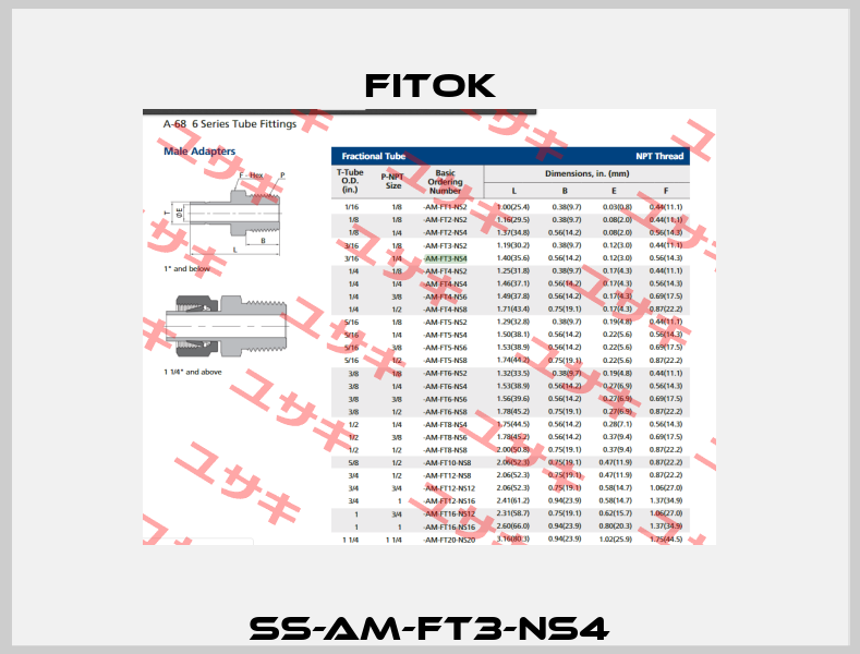 SS-AM-FT3-NS4 Fitok