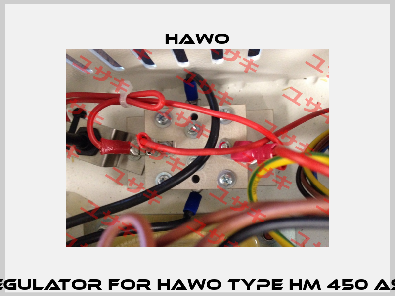 Regulator for HAWO Type HM 450 AS8 HAWO