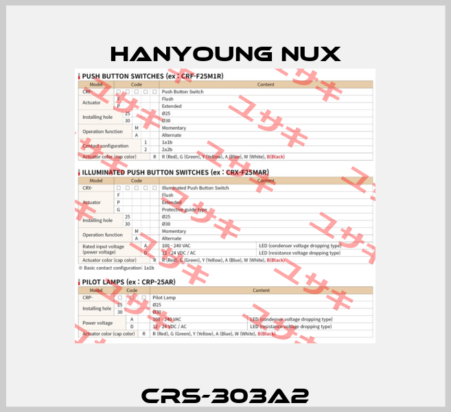 CRS-303A2 HanYoung NUX