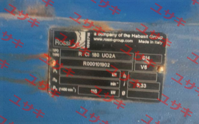 RCI 180  U 02 A/9.33 F.O..V6 Rossi