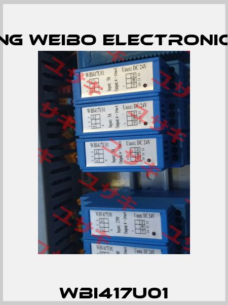 WBI417U01 Mianyang Weibo Electronic Co. Ltd
